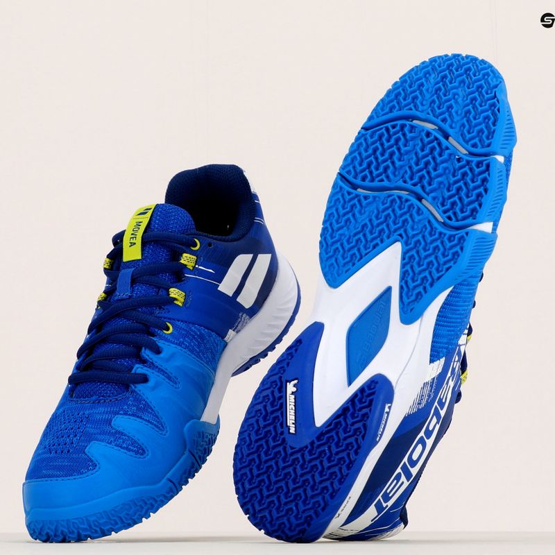 Buty do padla męskie Babolat 22 Movea princess blue/white 9