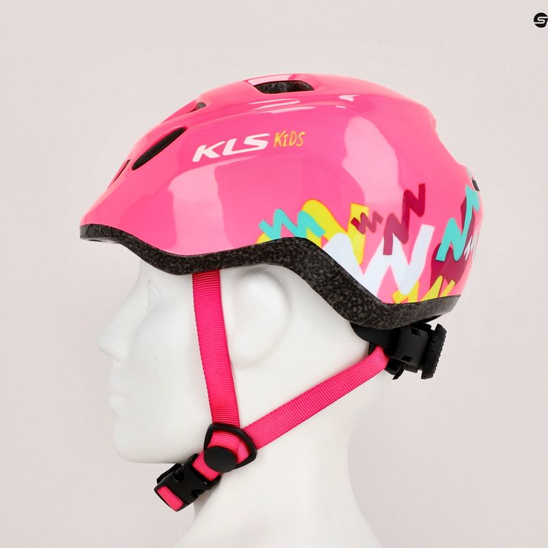 Kask rowerowy dziecięcy Kellys Zigzag 022 pink 10