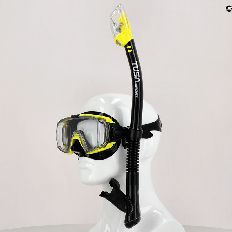 Zestaw do nurkowania TUSA Visio Tri-Ex UC-3125 yellow/black 8