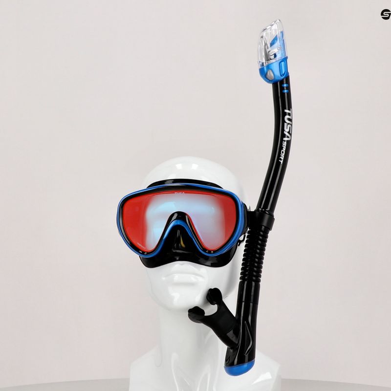 Zestaw do nurkowania TUSA Serene Mirror blue/black 8