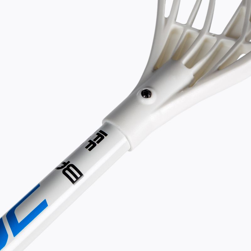 Kij lewy do unihokeja UNIHOC Sniper 30 biały/niebieski 4