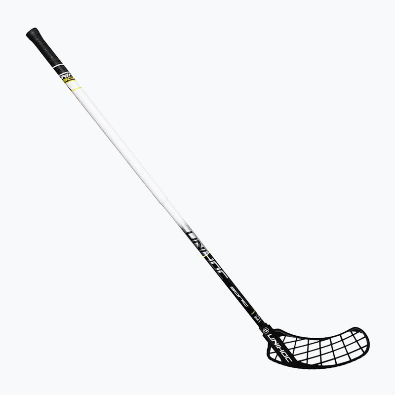 Kij lewy do unihokeja UNIHOC Sonic Top Light II 28 czarny/biały 6