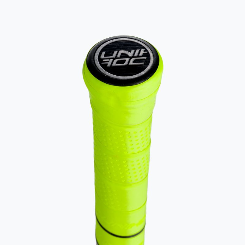 Kij lewy do unihokeja UNIHOC Sonic Composite 26 żółty/czarny 2