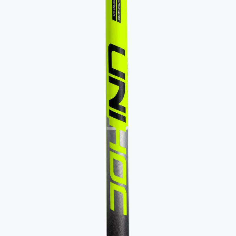 Kij lewy do unihokeja UNIHOC Sonic Composite 26 żółty/czarny 3