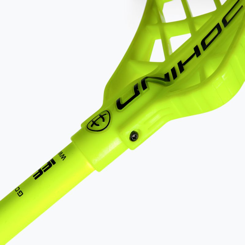 Kij lewy do unihokeja UNIHOC Sonic Composite 26 żółty/czarny 4