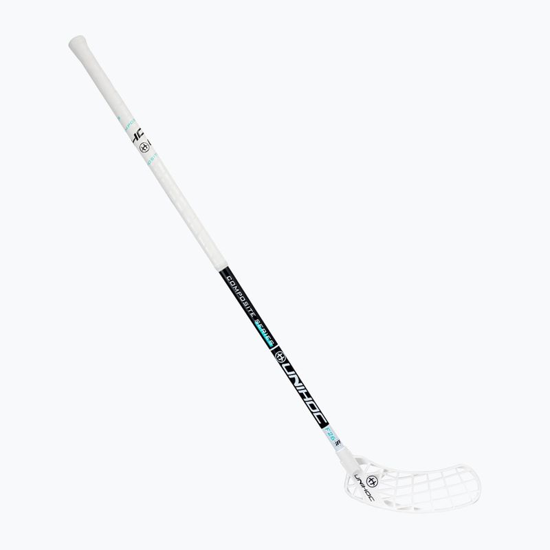 Kij prawy do unihokeja UNIHOC Iconic Composite 26 biały/czarny 5