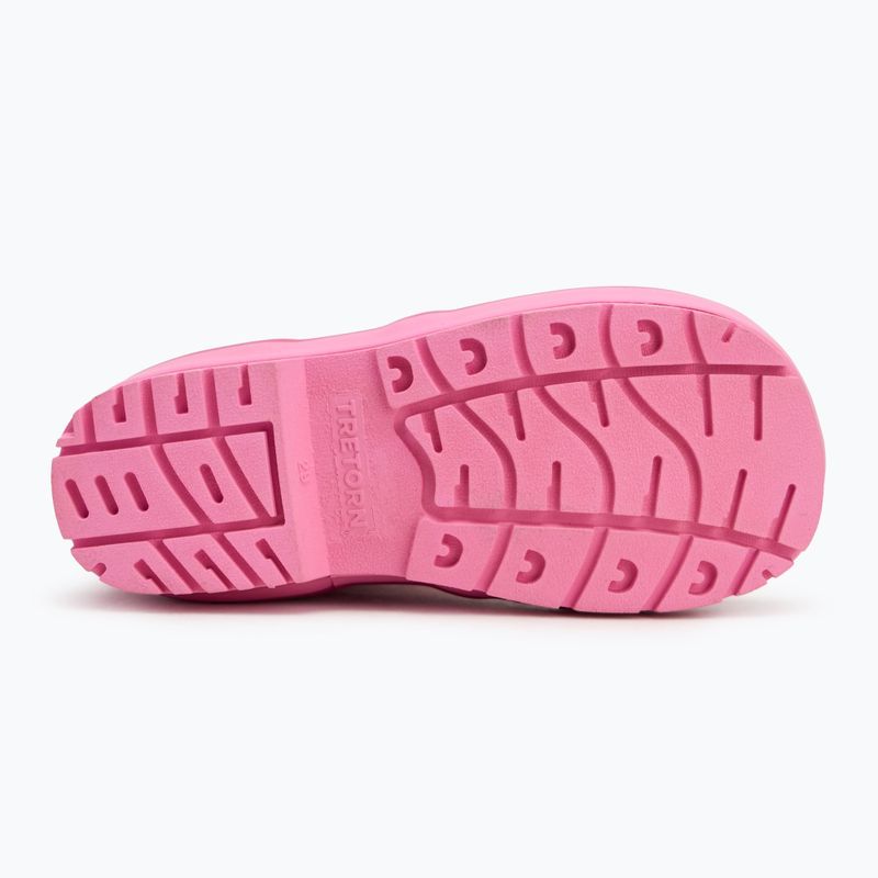 Kalosze dziecięce Tretorn Kuling Neoprene pink 4