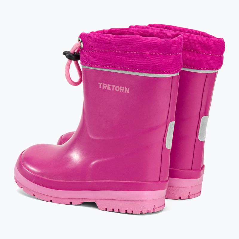 Kalosze dziecięce Tretorn Kuling Winter pink 3