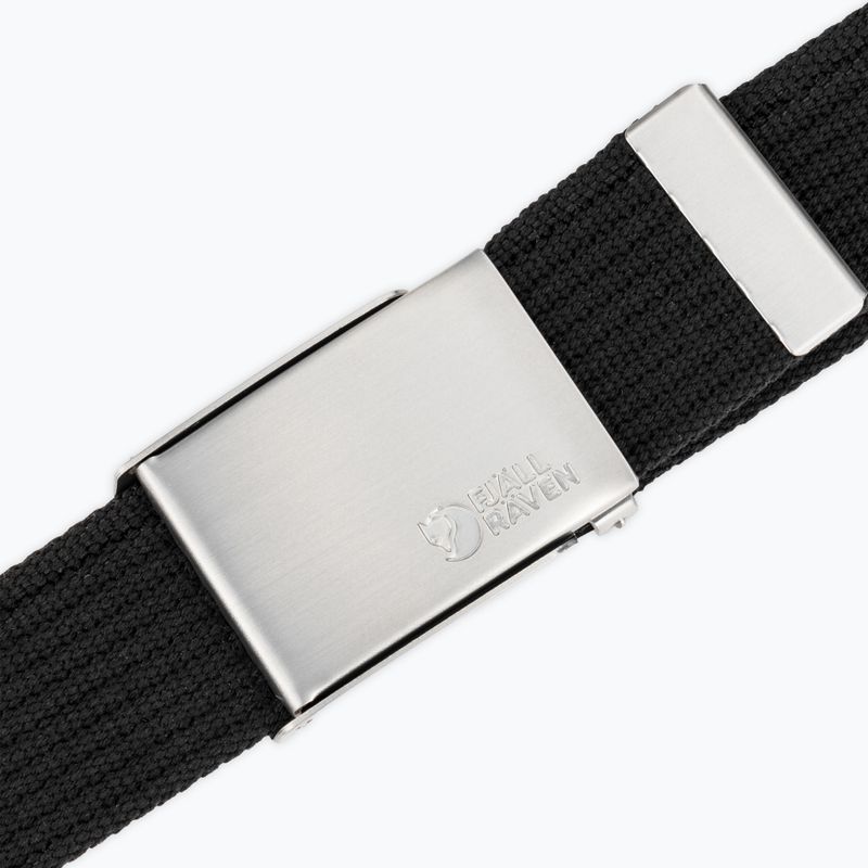 Pasek do spodni Fjällräven Canvas Belt black 2