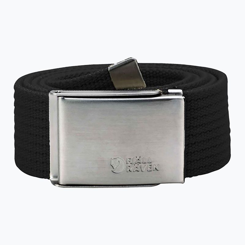 Pasek do spodni Fjällräven Canvas Belt black 3