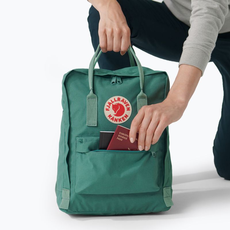 Plecak miejski Fjällräven Kanken 16 l frost green 13