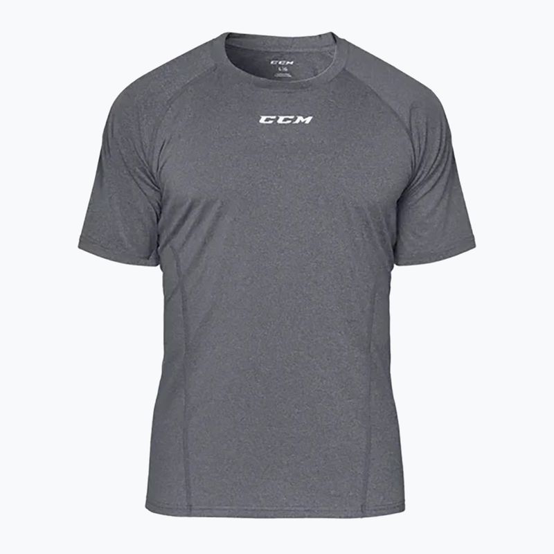 Koszulka męska CCM Ribano Performance Loose Fit SR grey