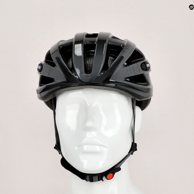 Kask rowerowy UVEX Air Wing black/grey 9