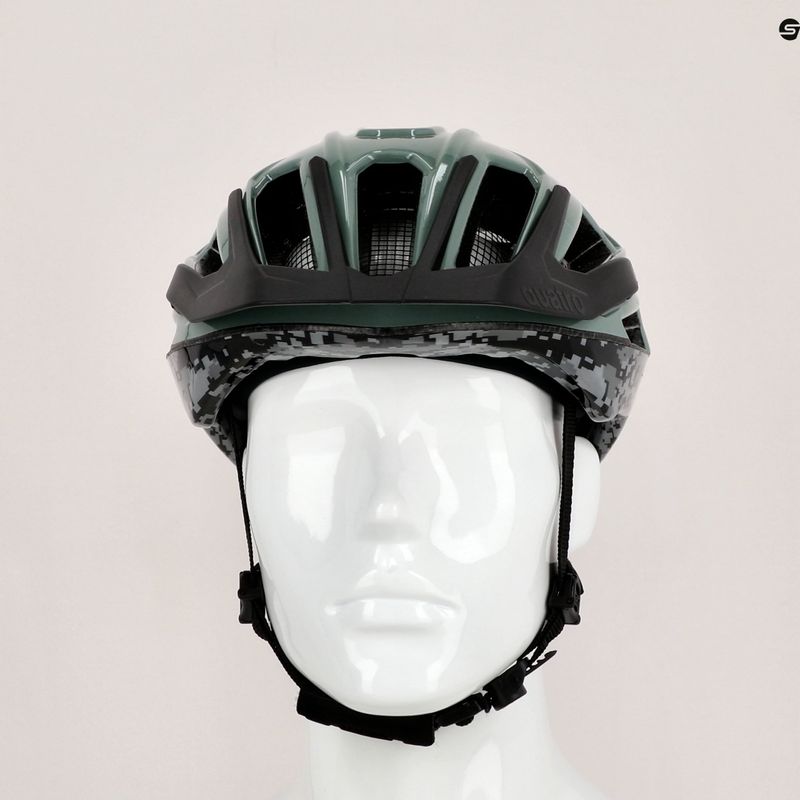 Kask rowerowy UVEX Quatro pixelcamo olive 9