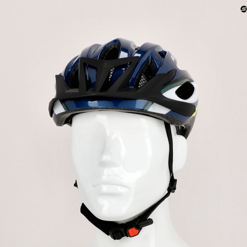 Kask rowerowy Alpina MTB 17 dark blue/neon 9