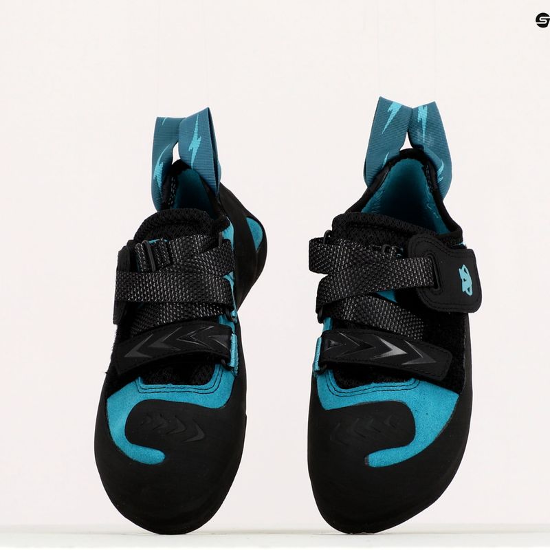 Buty wspinaczkowe damskie Evolv Kira teal 6