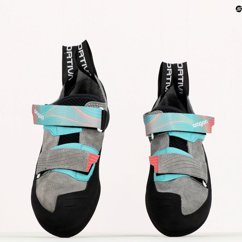 Buty wspinaczkowe damskie La Sportiva Aragon clay hibiscus 10