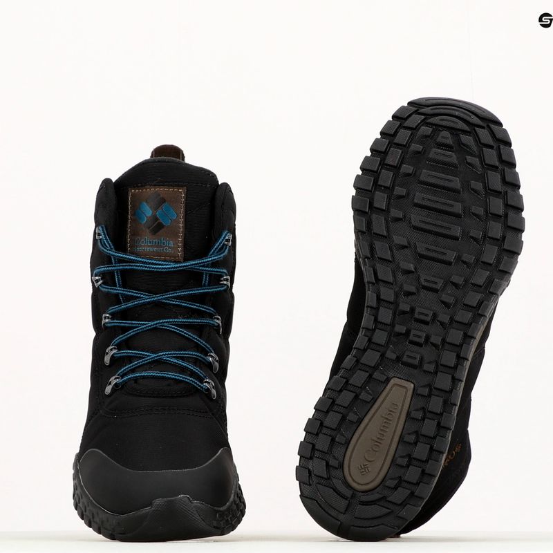 Buty zimowe męskie Columbia Fairbanks Oh black/cordovan 12