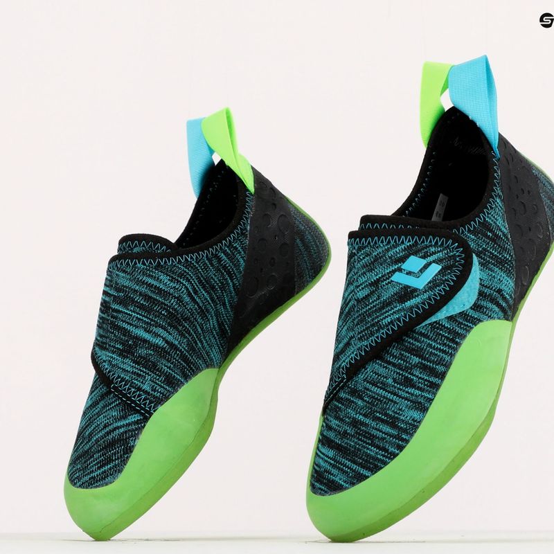 Buty wspinaczkowe dziecięce Black Diamond Momentum Climbing envy green 9