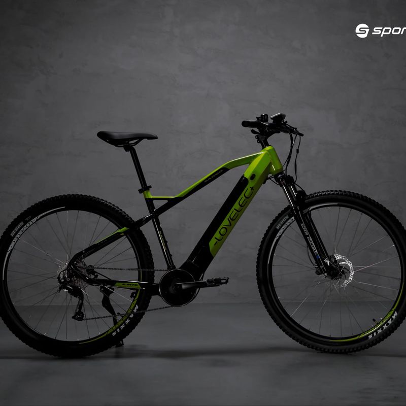 Rower elektryczny LOVELEC Sargo 36V 15Ah 540Wh green/black 17