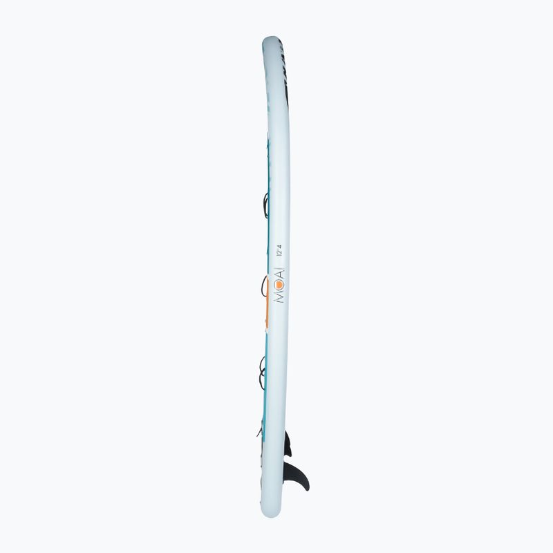 Zestaw deska SUP pompowana MOAI Multiperson 12'4" niebieski 4