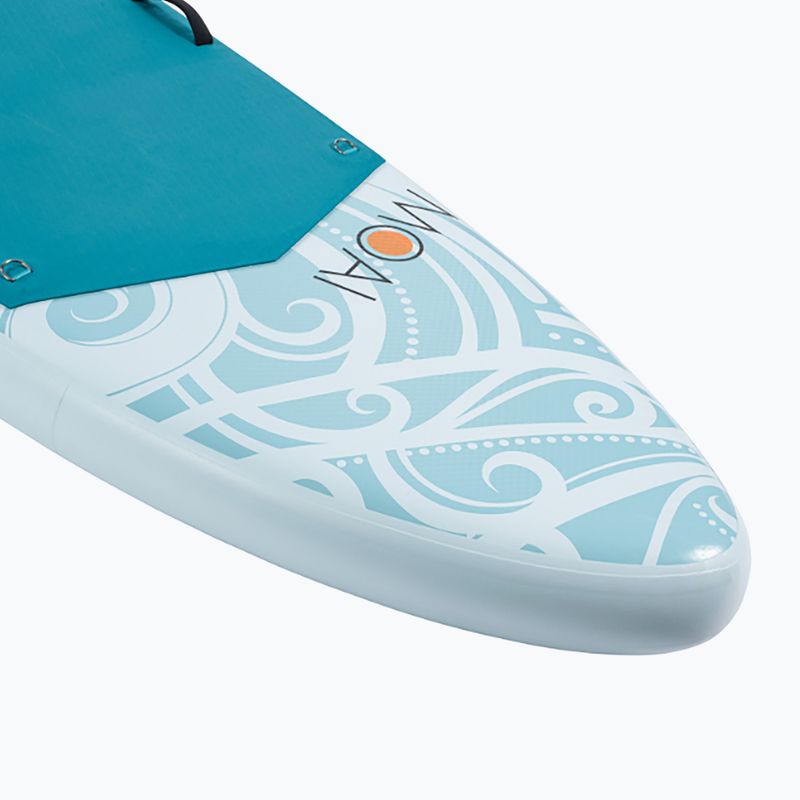 Zestaw deska SUP pompowana MOAI Multiperson 12'4" niebieski 7