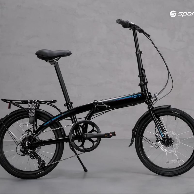 Rower miejski składany Tern Link B8 black 18