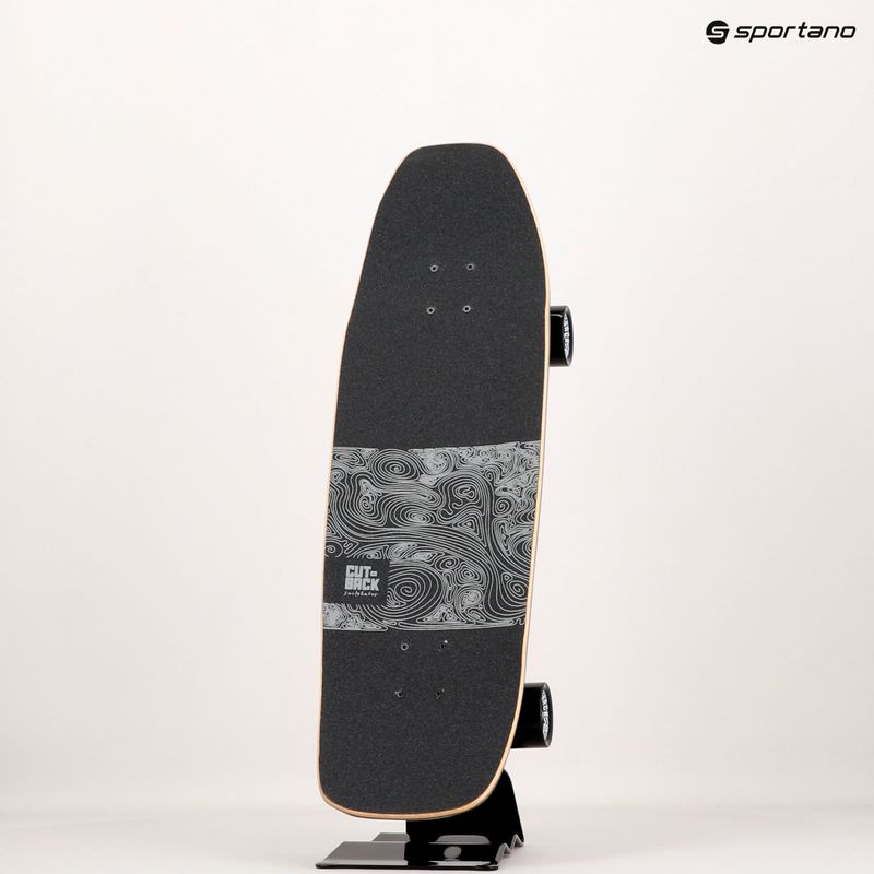 Deskorolka surfskate Cutback Surfskate Black Wave 9