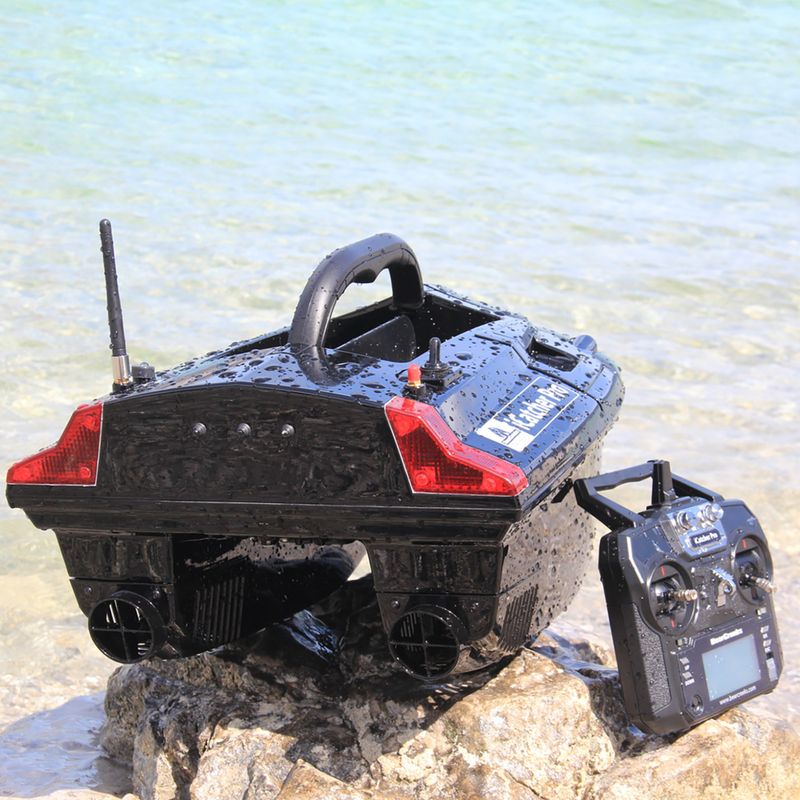 Łódka zanętowa BearCreeks iCatcher Pro + GPS Autopilot System Echosonda BC202 czarna BC.V3.PRO.20 8