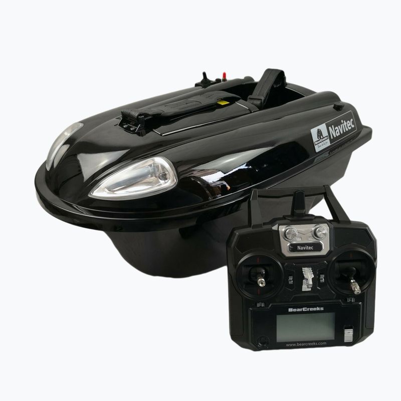 Łódka zanętowa BearCreeks Navitec Bait boat Lithium Version czarna BC.V2.LITH