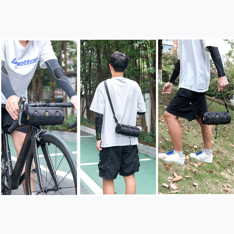 Torba rowerowa na kierownicę Rockbros 30110010001 Bike Front Bag black 5