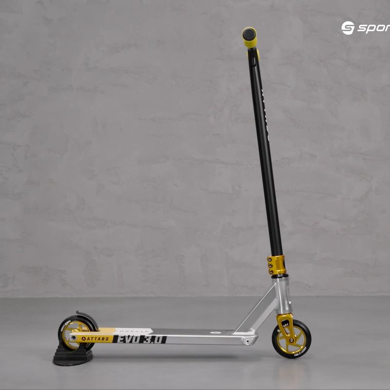 Hulajnoga freestylowa dziecięca ATTABO EVO 3.0 żółta 20