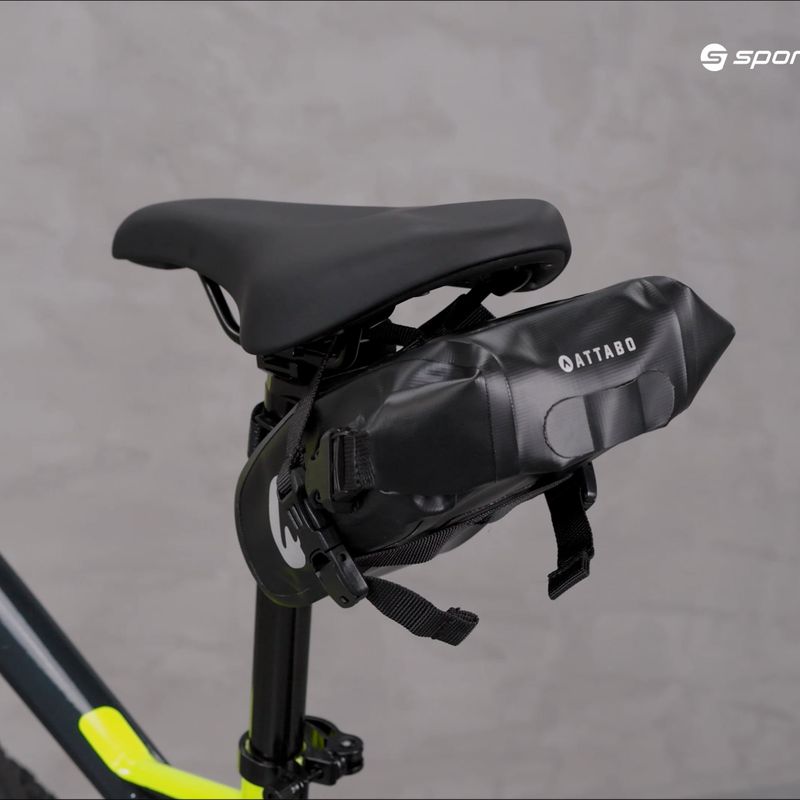 Torba rowerowa podsiodłowa ATTABO ASB-340 1 l czarna 17