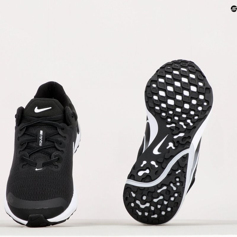 Buty do biegania męskie Nike Renew Run 3 black/white/pure platinum/dark smoke grey 11