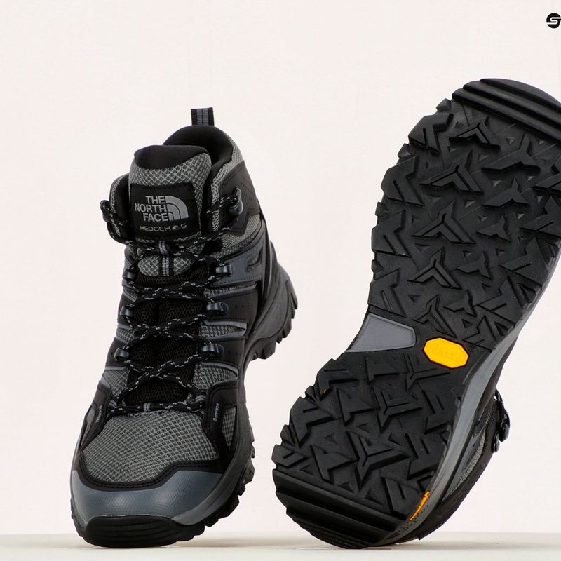 Buty turystyczne męskie The North Face Hedgehog Mid Futurelight black/zinc grey 9