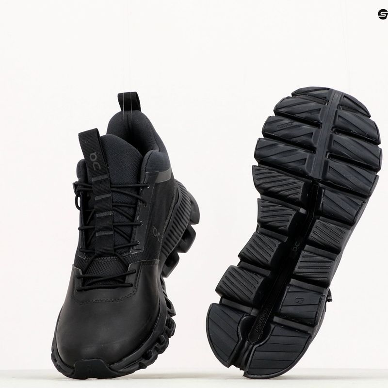 Buty do biegania damskie On Running Cloud Hi Waterproof black 13