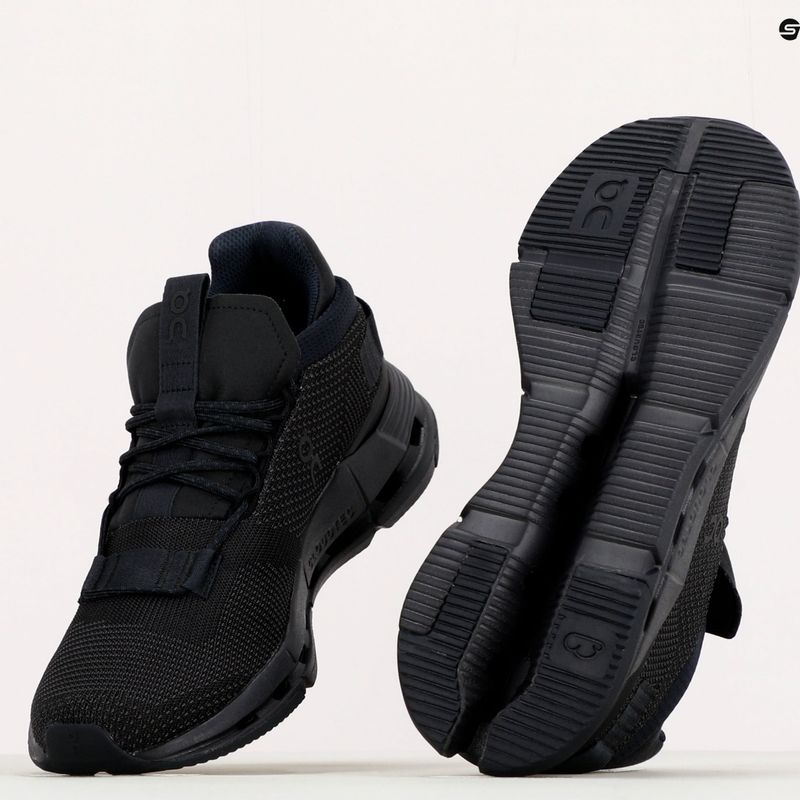 Buty do biegania damskie On Running Cloudnova black/eclipse 12