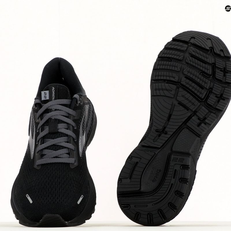 Buty do biegania męskie Brooks Adrenaline GTS 22 black/black/ebony 14
