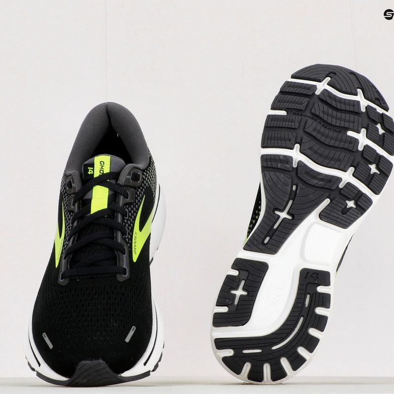 Buty do biegania męskie Brooks Ghost 14 black/pearl/nightlife 15