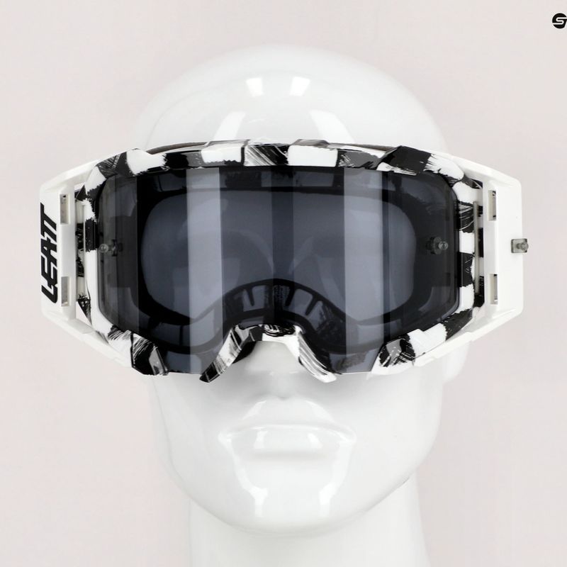 Gogle rowerowe Leatt Velocity 5.5 checker smoke 9