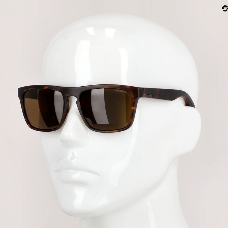 Okulary przeciwsłoneczne Quiksilver The Ferris Polarized matte tortoise/brown hd polarized 9