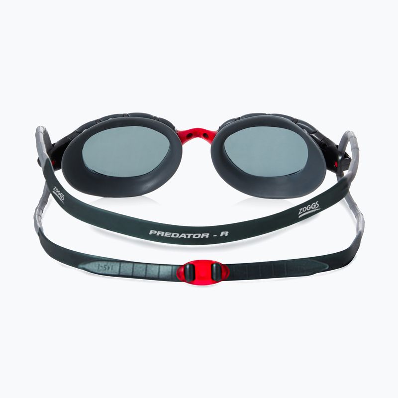 Okulary do pływania Zoggs Predator Polarized grey/grey/polarized smoke 2