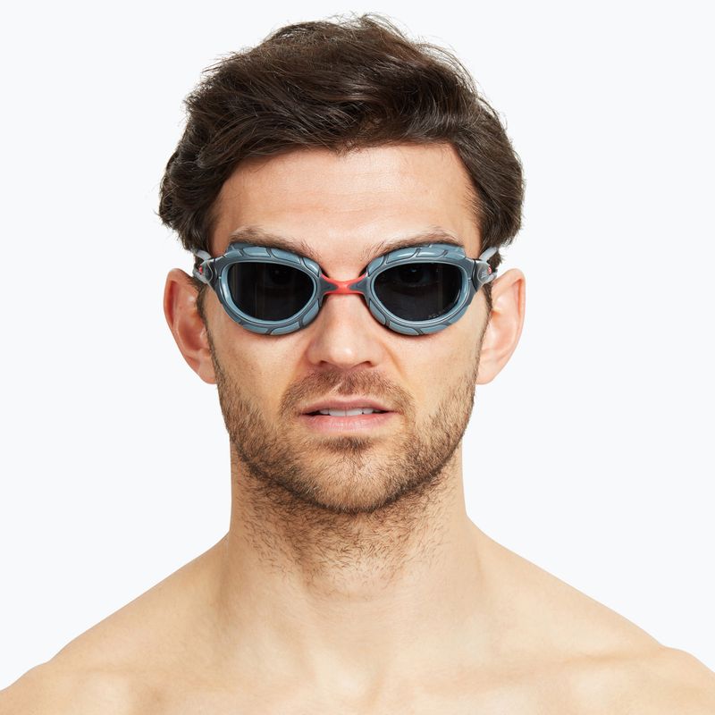 Okulary do pływania Zoggs Predator Polarized grey/grey/polarized smoke 5