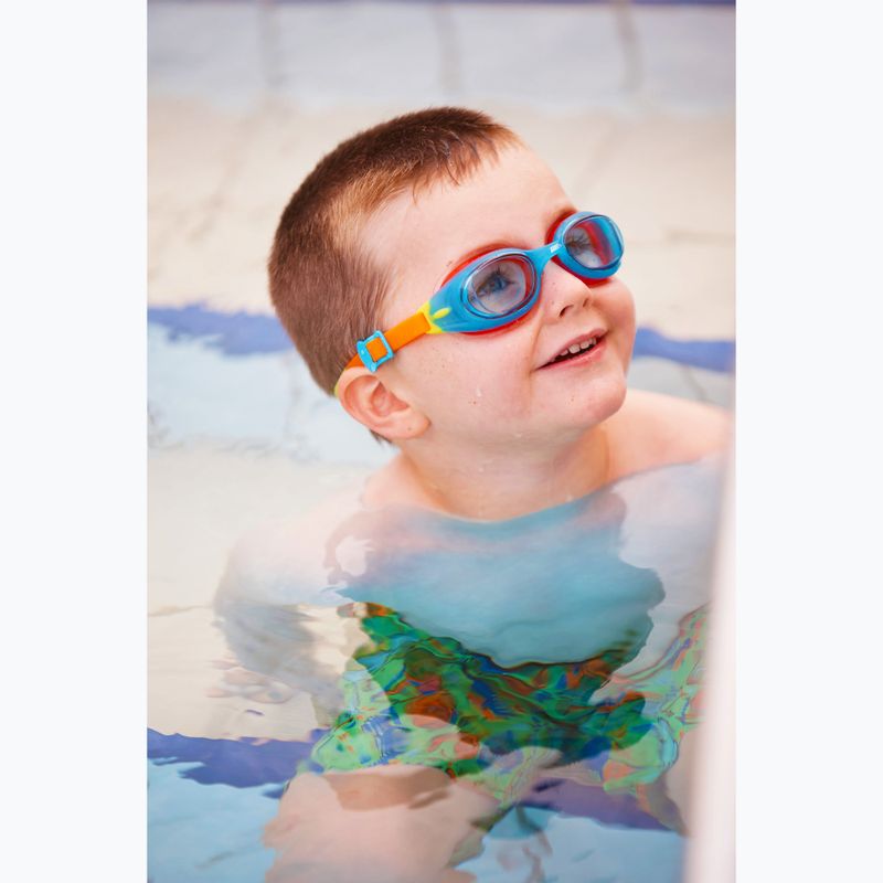 Okulary do pływania dziecięce Zoggs Little Sonic Air blue/orange/green/tint blue 2