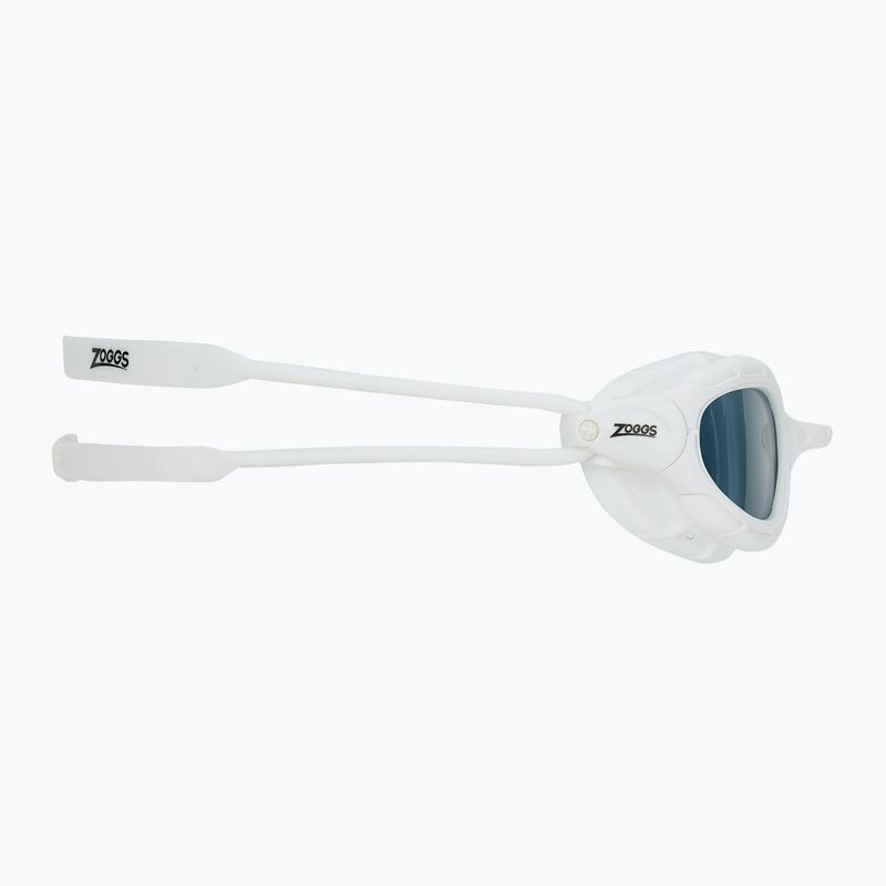 Okulary do pływania Zoggs Predator white/ white/ tint smoke 3