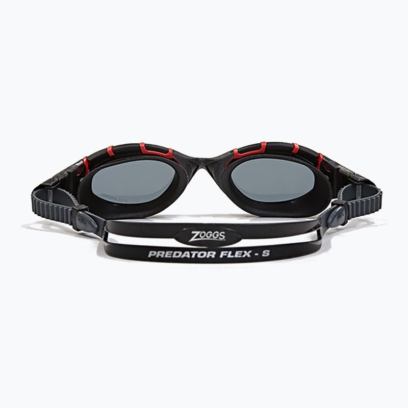 Okulary do pływania Zoggs Predator Flex Polarized red/ black/ smoke polarized 3