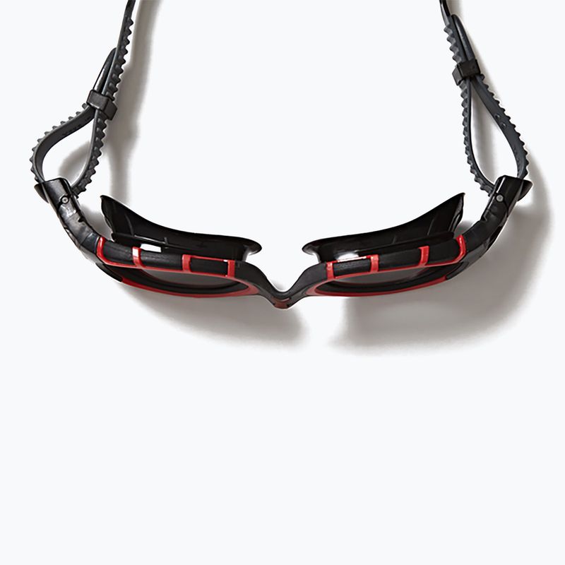 Okulary do pływania Zoggs Predator Flex Polarized red/ black/ smoke polarized 4