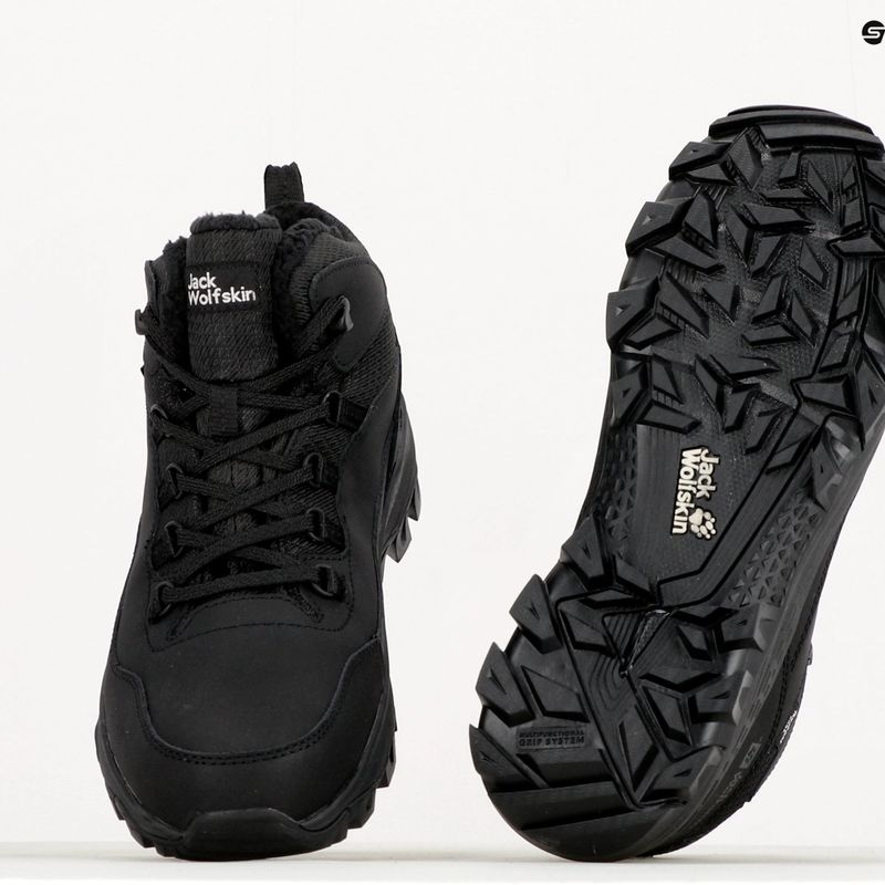 Buty męskie Jack Wolfskin Everquest Texapore Mid black 10