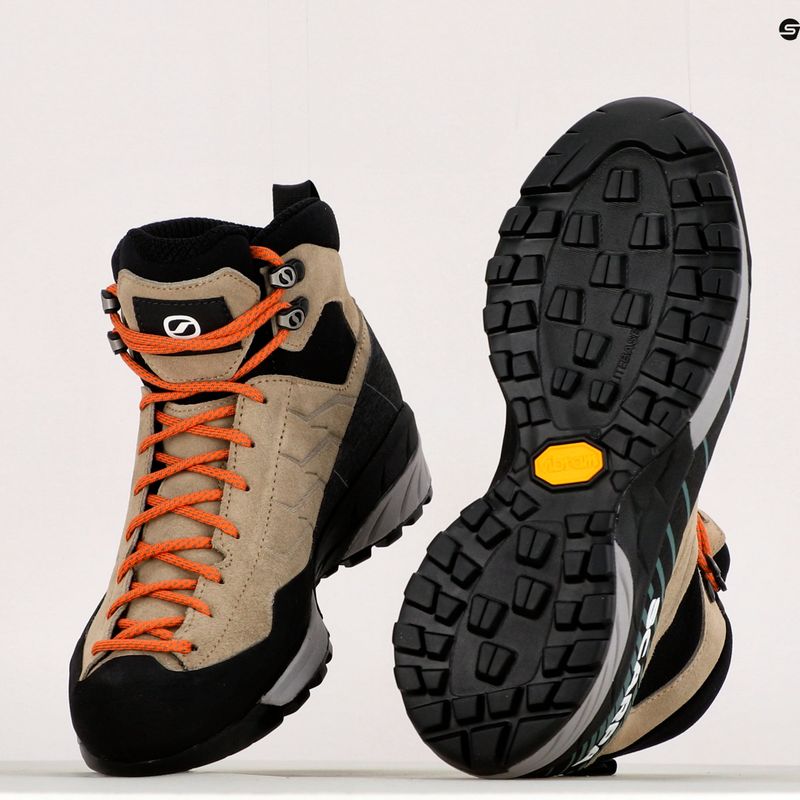 Buty podejściowe damskie SCARPA Mescalito Mid GTX light desert/botanic green 16