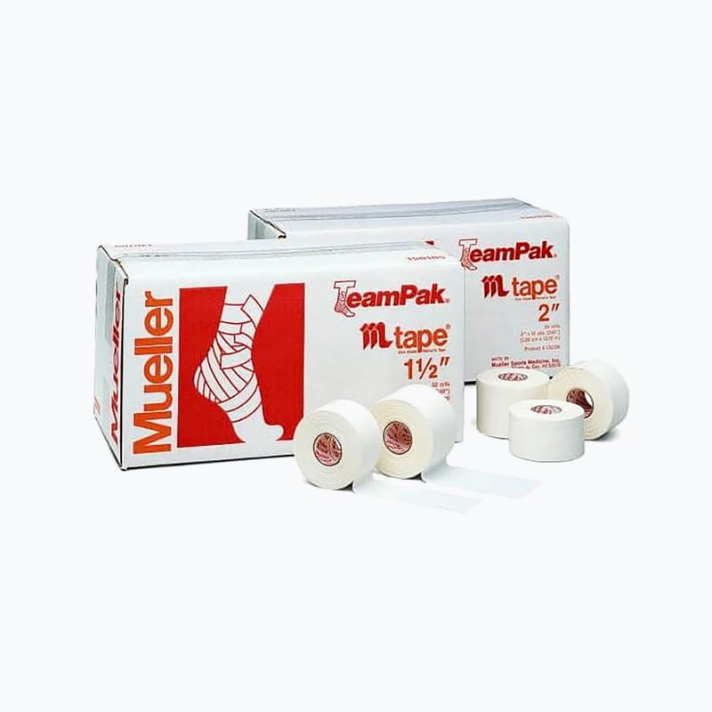 Taśma do kinesiotapingu Mueller M Tape white